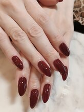 ネイル サロンアンドスクール リッシュ(Nail Salon&School riche)/ボルドーネイル