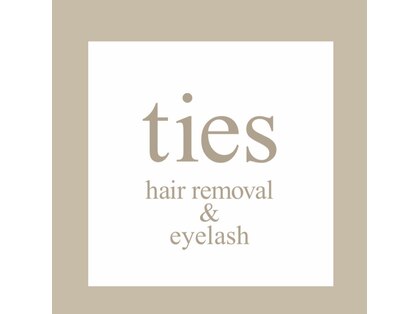 タイズ ヘアーリムーバルアンドアイラッシュ(ties)の写真