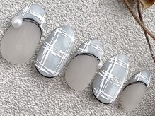 ヴィヴィアン ネイル(Vivian nail)/POP！ギンガムチェックネイル