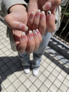 Mネイルアンドカフェ シェレステ/ワンホン!