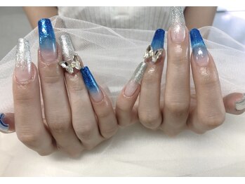 ルラワンネイル(LR.ONE Nail)/ラメグラデーション