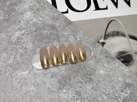 ジェルネイル/ミラーグラデ