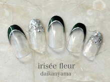 イリゼフルール 代官山店(irisee fleur)/フレンチ☆ラメグラデーション