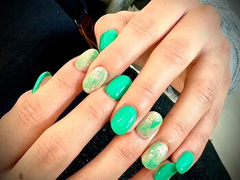 ヌル ネイル 堀江(NURU NAIL HORIE)/個性派/韓国/ニュアンスネイル☆