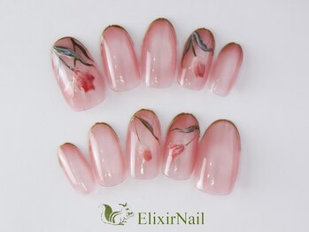 エリクサーネイル 五反田(Elixir Nail)/定額c やり放題/クーポン使用
