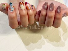 アンドネイル ビューティー(AND nail,beauty)/秋ネイル/インクネイル/藤沢