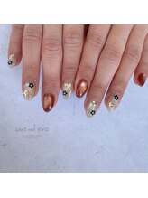 リアンスネイル ヴィヴィッド 岡山店(LianS nail ViViD)/お花モチーフ