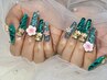 jrネイリスト千葉スカルプ★長さだしアートし放題 Mサイズ