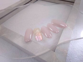 ディバイン ネイルズ(DIVINE NAILS)の写真/【6種から選べる】ニュアンス２本アート￥5500パラジェル+￥1000