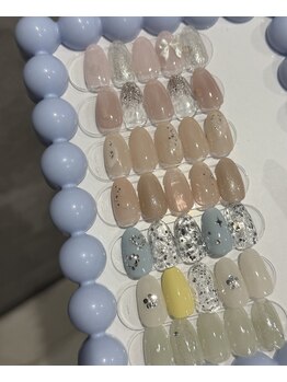 モナネイル 岐阜店(mona nail)の写真/【定額メニュー充実】2回目以降も通いやすい価格設定でお財布に優しく、デザインは妥協なし！