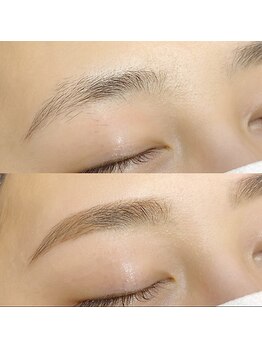 メゾン リノ 高輪(Maison Lino)の写真/眉スタイリングとまつげパーマの同時施術で理想の目元を整えませんか?セット価格はお得な設定♪