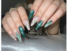 オーケーネイル(OK NAIL)/フラワーネイル　持ち込み
