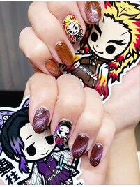 マグネット痛ネイル☆鬼滅キャラ