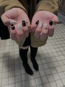 Mネイルアンドカフェ シェレステ/成人式ネイル