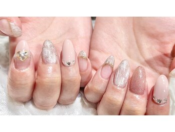 ネイル シスター(nail sister)/ガーリーツイードネイル