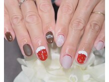 ネイルサロン イツキ(itsuki)/ホイップクリームいちごケーキ