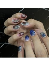 モカ 心斎橋(moca by Lee)/【Aina】アシメネイル