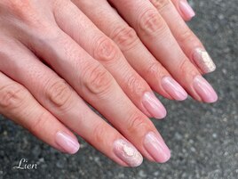 シンプルネイル/夏ネイル