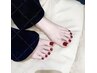◇ご新規◇8/17,18限定　フットネイルワンカラー　5,500円