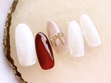 ネイルサロンフォーユー(for u)/リボンネイル¥5980