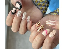 くすみピンクニュアンス