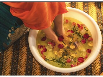 アロマミンピ/フラワーフットバス