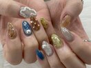 【山崎】個性派ニュアンスネイル