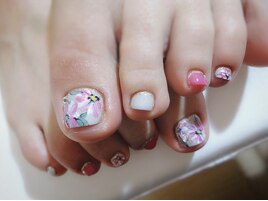 フットジェルアート♪