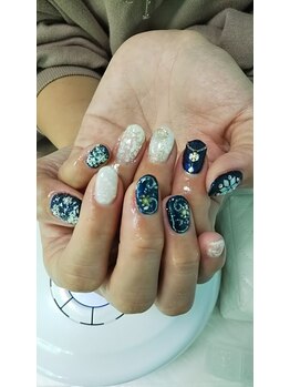 雪ん子年越しネイル Pg だんごバレエ団2のフォトギャラリー ホットペッパービューティー