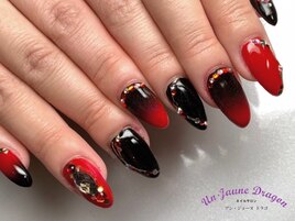 【自爪ネイル】ブラックネイル