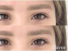 スラッシュフレーバー(/flavor)/アイブロウWAX＆上下エクステ