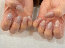 アルティノ ネイル ガーデン(altino nail garden)/シンプル/オフィス/ベージュ