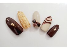 ビーケア 自由が丘店(B.care)/チョコレートネイル￥6480