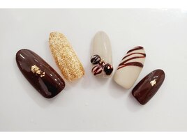 チョコレートネイル￥6480