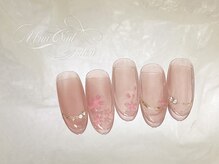 ユミ(Umi)/桜ネイルor春ネイル