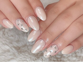 オーロラ/ミラーネイル