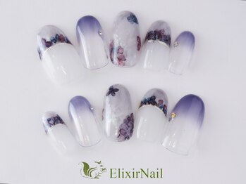 エリクサーネイル 五反田(Elixir Nail)/定額c やり放題/クーポン使用