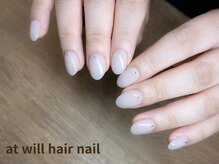 アット ウィル ヘアー ネイル(at will hair nail)/ワンカラー
