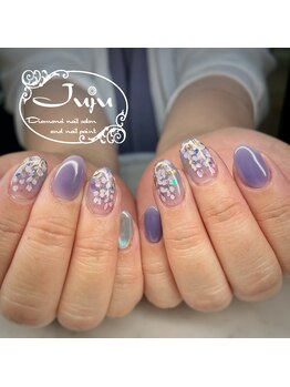 ジュジュ(Juju)/お持込写真から藤の花アート