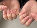 ワンカラー×リボン