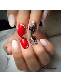 ネイルサロンアンドスクールエムズブロッサム(Nailsalon & school M's Blossom)/定額制ジェルコース￥6700