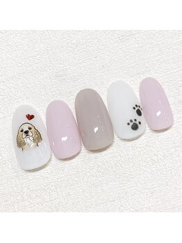 スマイルネイル板橋ときわ台/定額ネイルデザインM