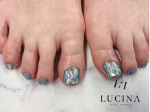 ネイルスタジオ ルキナ(LUCINA)/H-798うるうるフットネイル
