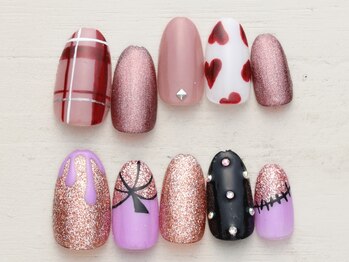 ネイルミックス 札幌大通本店(Nail Mix)の写真/【5990円★トレンドコース(60分)】周りと差が付く最旬ネイル!毎月変わるデザイン9種類(新作10/1~)/札幌大通