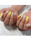 お花アートネイル