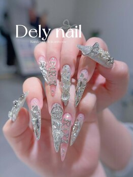 デリーネイル(Dely_nail)/ストリート×ガーリーY2Kネイル