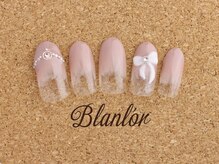 ネイルサロン ブランロール 三軒茶屋店(Blanl'or)/ グラデーション×リボン♪