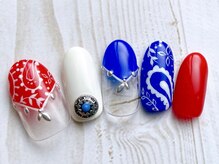アミネイルズ(AmiNails)/バンダナネイル♪