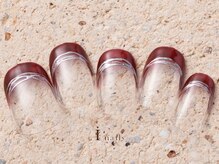 アイネイルズ 町田店(I nails)/フレンチメタリックネイル8480円