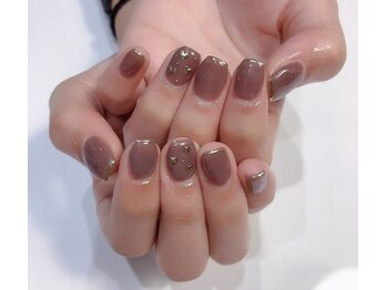 クリスタルネイルサロン(Crystal Nail)/ミラースキニーとミラーハート